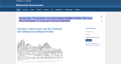 Desktop Screenshot of hsbiessenhofen.de