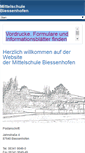 Mobile Screenshot of hsbiessenhofen.de